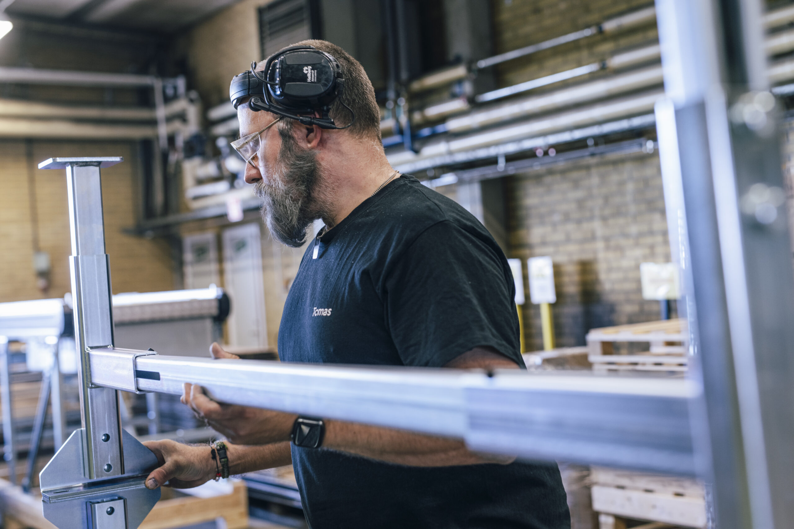 Produktion i egen verkstad